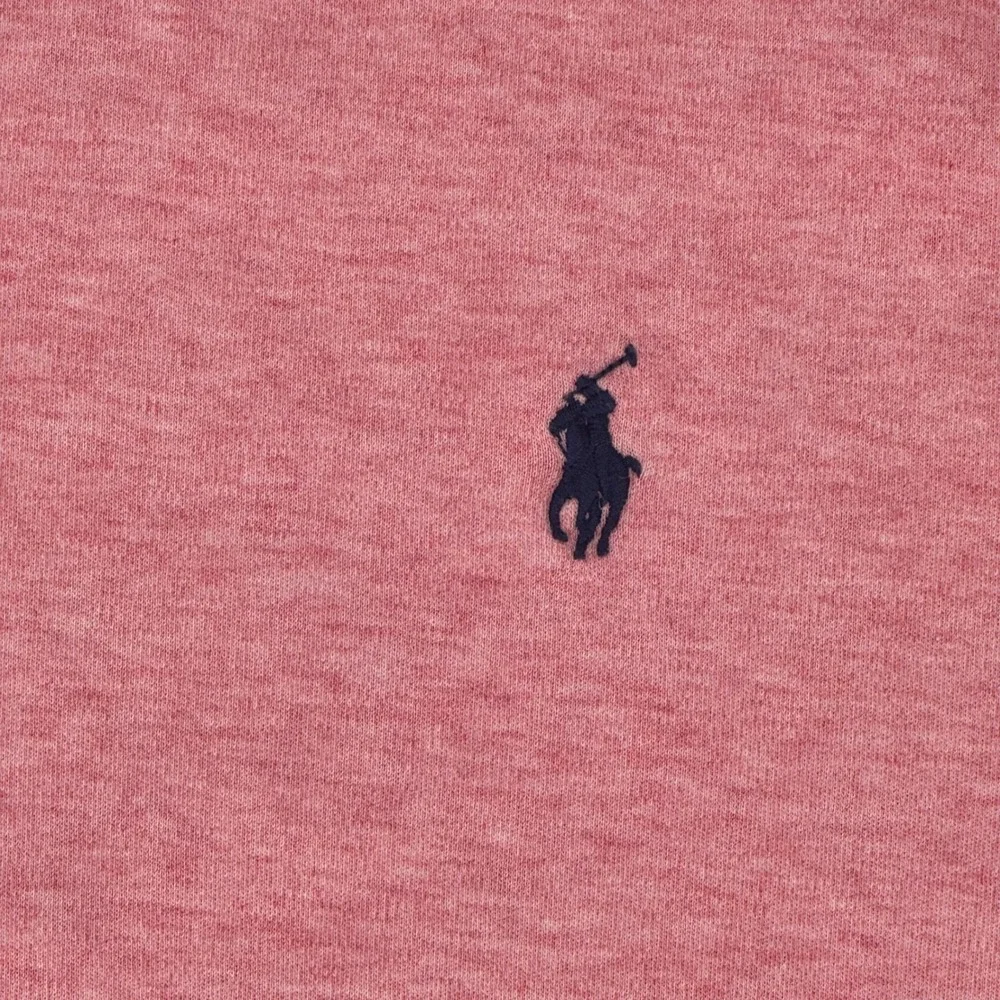 Polo Ralph Lauren‎ Mens 2XLT Pink Coral Heather Short Sleeve Polo Shirt Tall